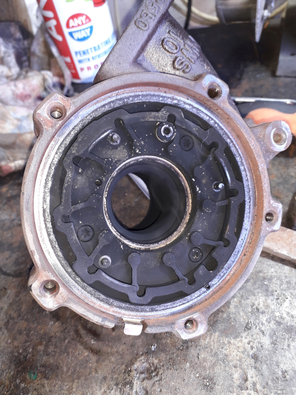 Передув турбіні 1.6tdci P0238 3