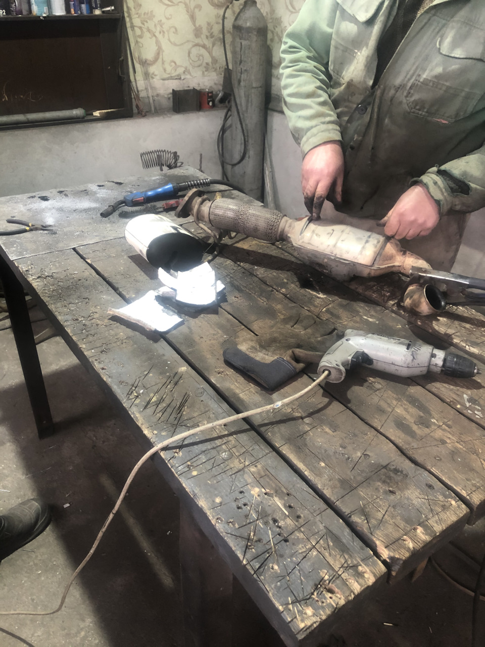 Вирізав каталізатор. 2