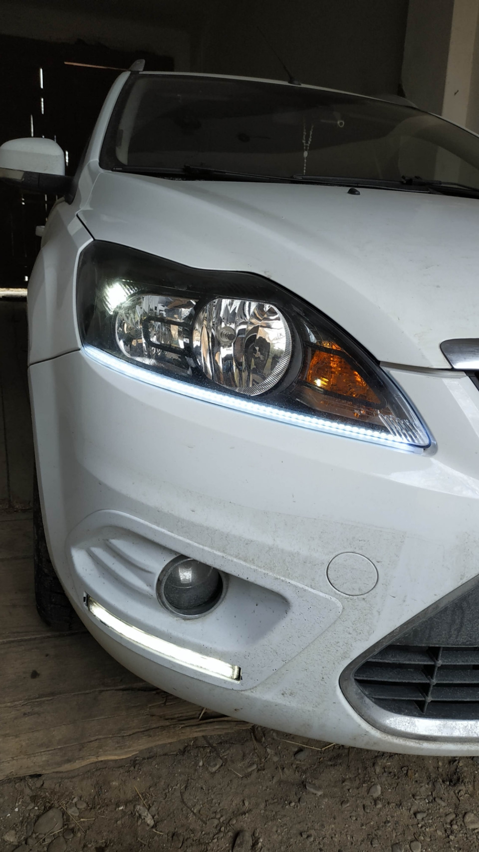 Гнучкі DRL, гнучкі ДХО led у фарі 5