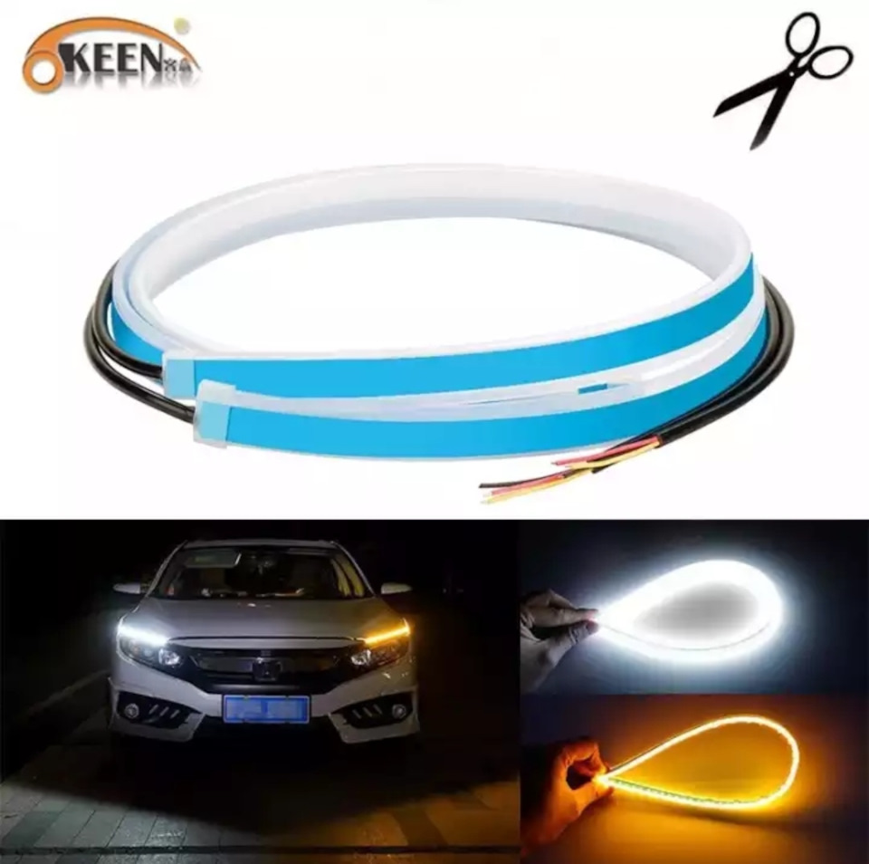 Гнучкі DRL, гнучкі ДХО led у фарі 1