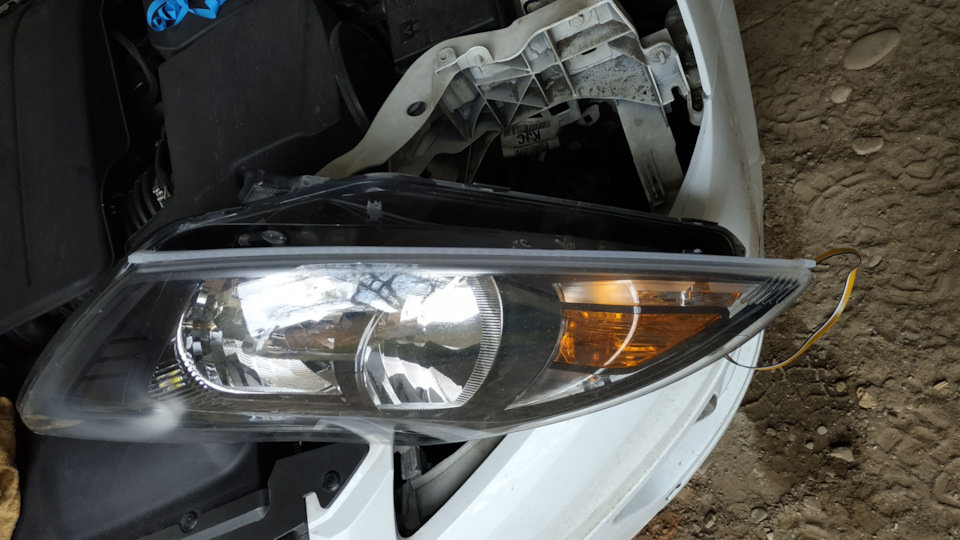 Гнучкі DRL, гнучкі ДХО led у фарі 3