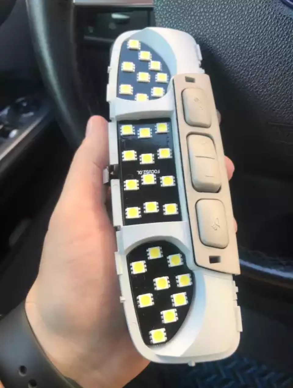 Світло салону заміна на LED 2