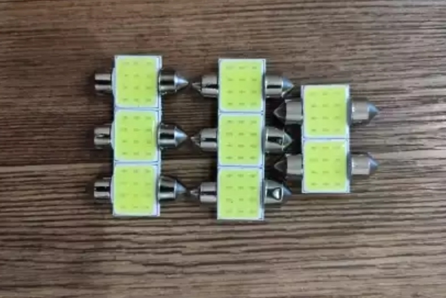 Заміна лампочок: номери та габарити на led 3