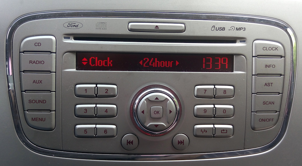 Плюси та мінуси ГУ Ford Focus USB MP3 3