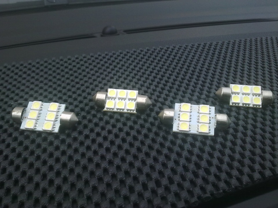 LED - підсвічування салону. (Part 1) 1