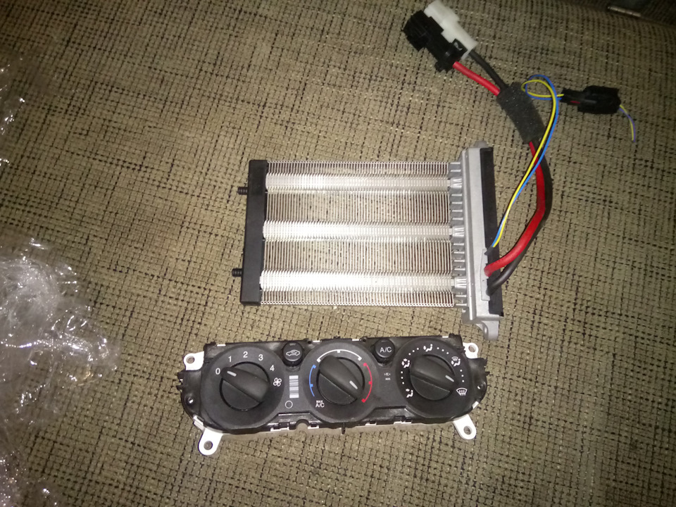 Встановлення ЕПЗЗ (PTC Heater) без наявності силової проводки. 1