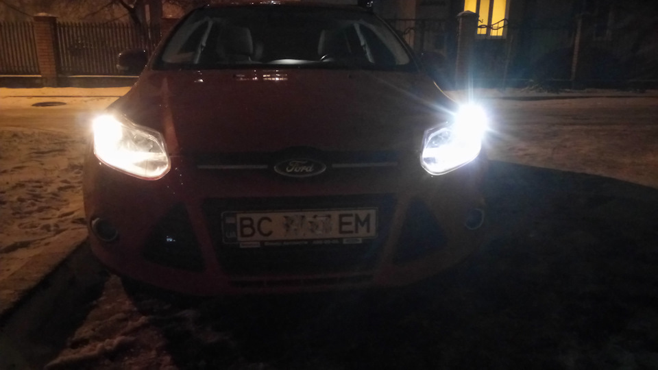 Заміна ламп передніх габаритів Osram Cool Blue Intense w5w 5