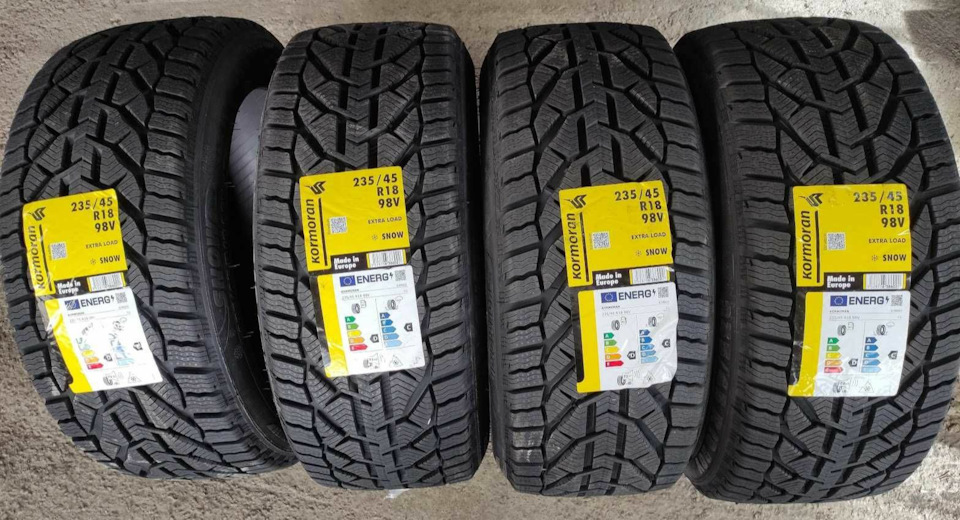Купівля нової зимової гуми Kormoran Snow 235/45 R18 98 V XL. 1