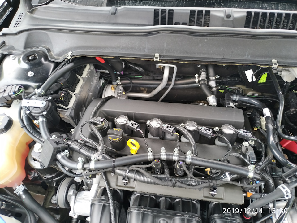 ГБО на 2.5 Fusion, 57л! балон замість докатки, підвищення рівня підлоги. 1
