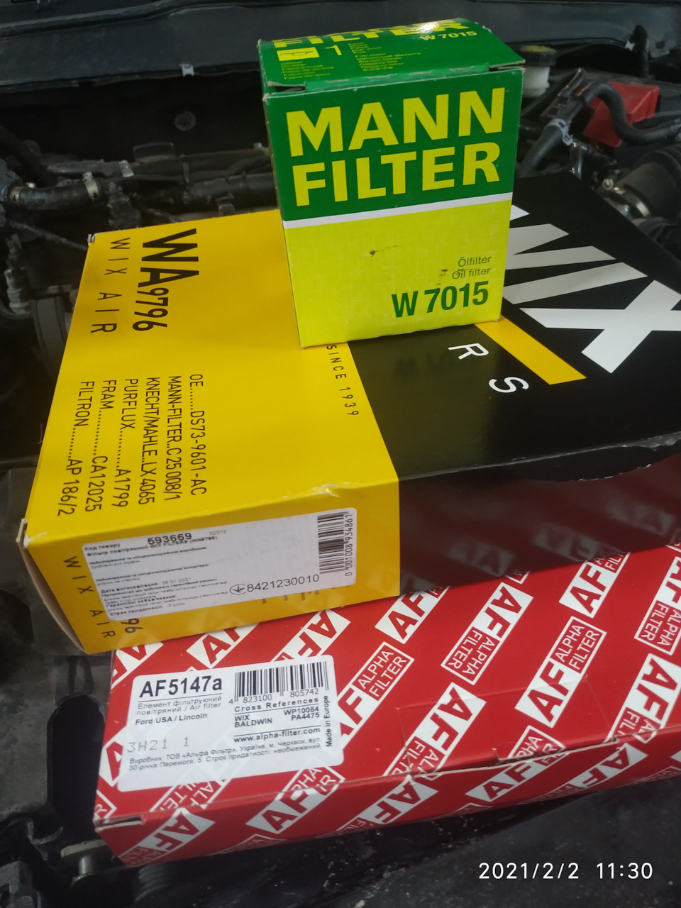 ТО, поки Motul привіт Wоlf, порівняння повітряних фільтрів Alfa та Wix 2
