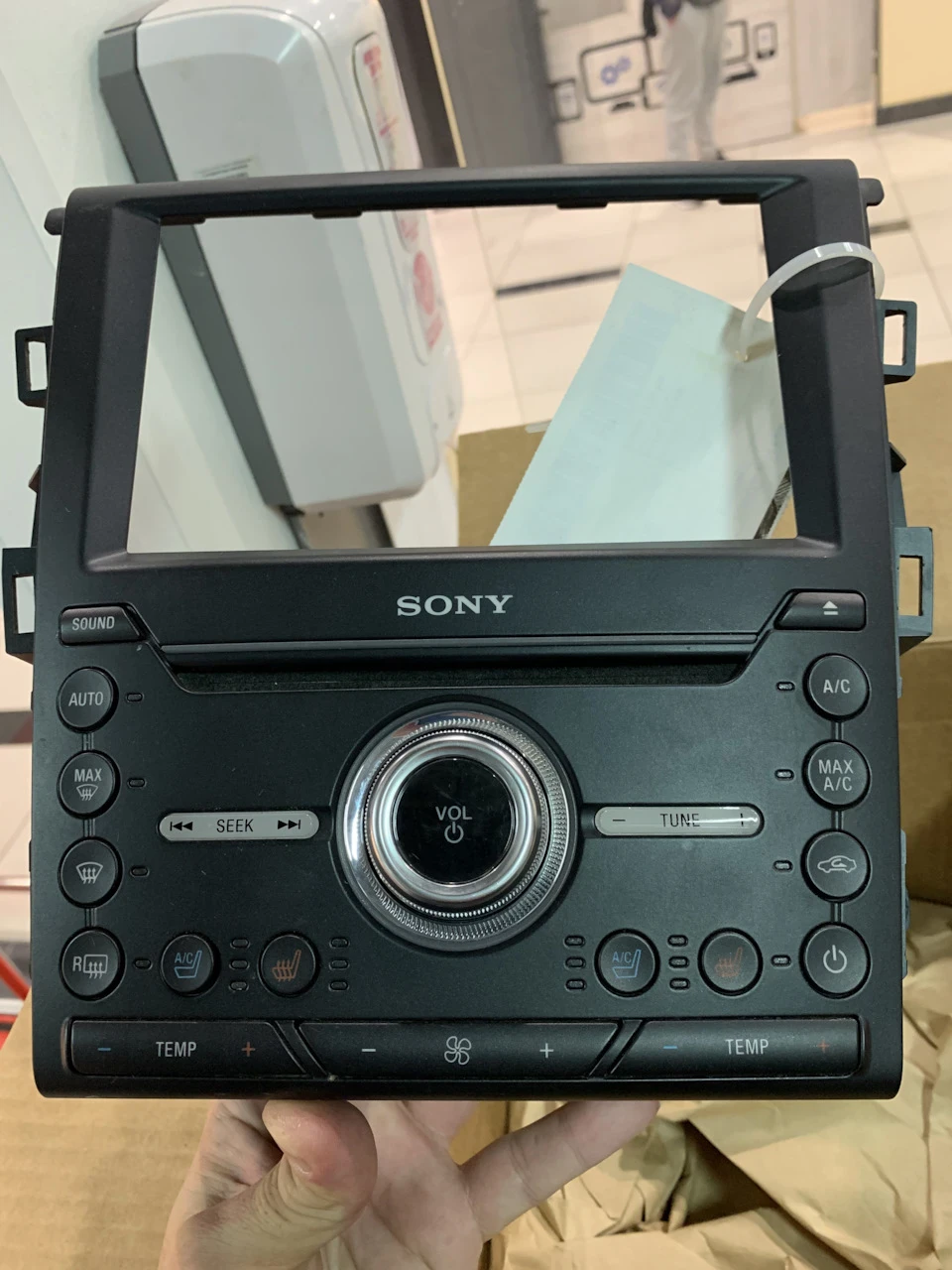Заміна панелі Sony та кнопки запалювання