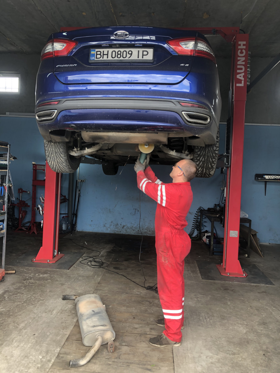 Зміна бочки під 2 вихлопи 3