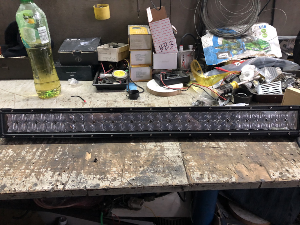 Встановлення LED балки 1