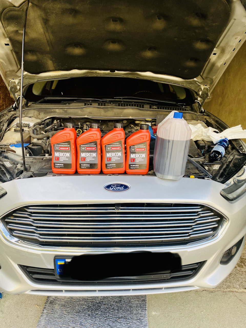 Часткова заміна мастила АКПП 6F35 Ford Fusion USA 1