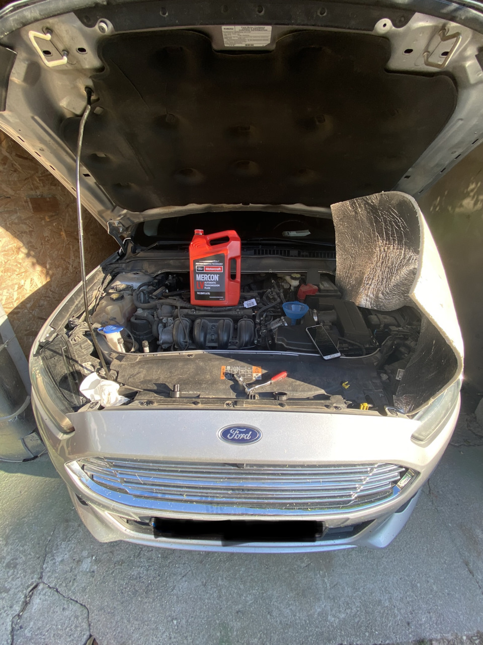 Часткова заміна мастила АКПП 6F35 Ford Fusion USA 2