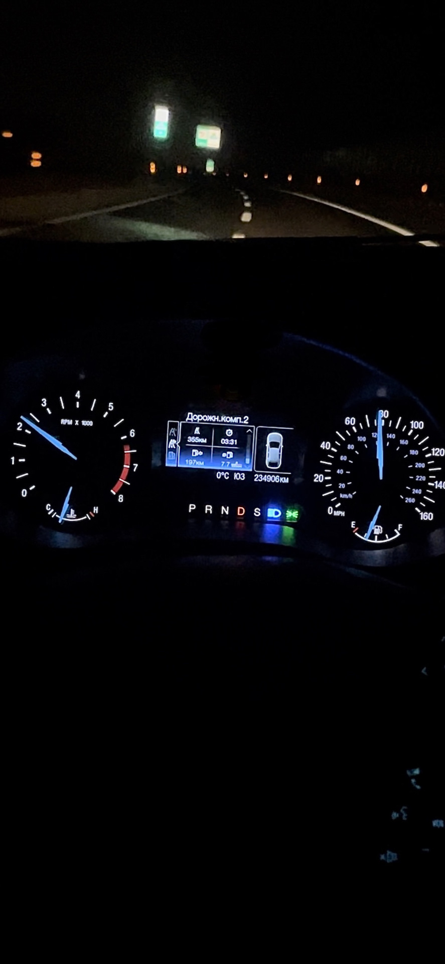 Розхід 2.5 бензин Ford Fusion USA 1