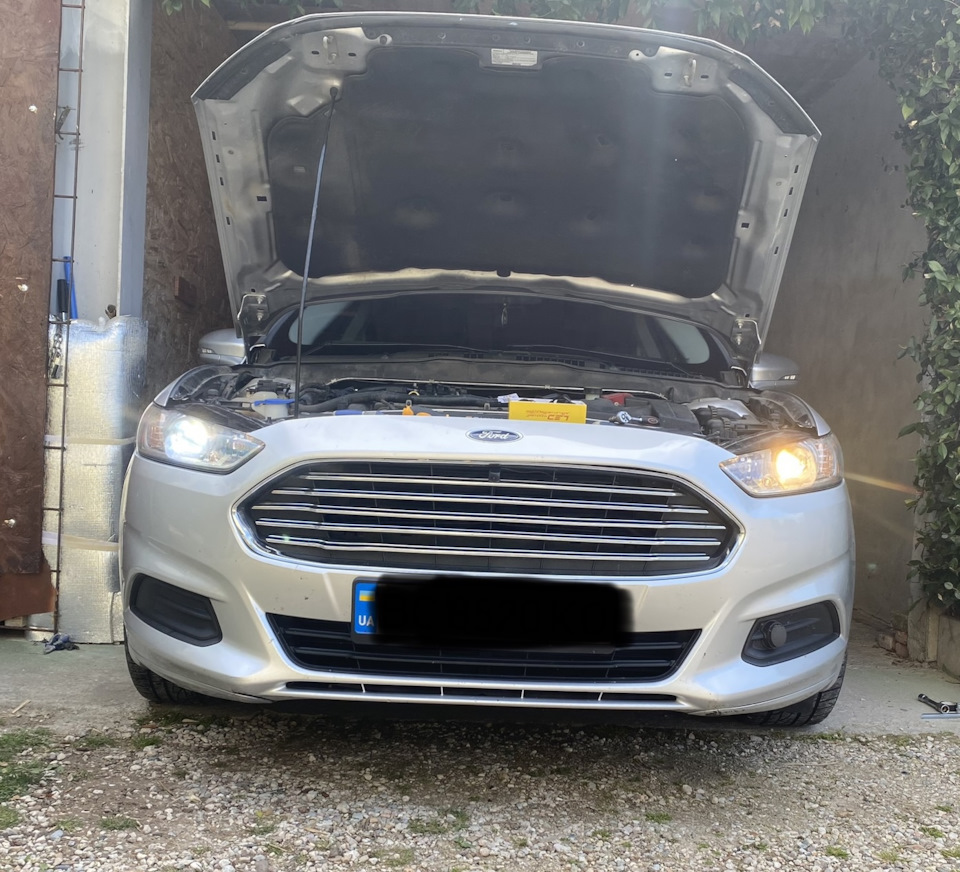 Заміна лампочок LED Ford Fusion USA 5