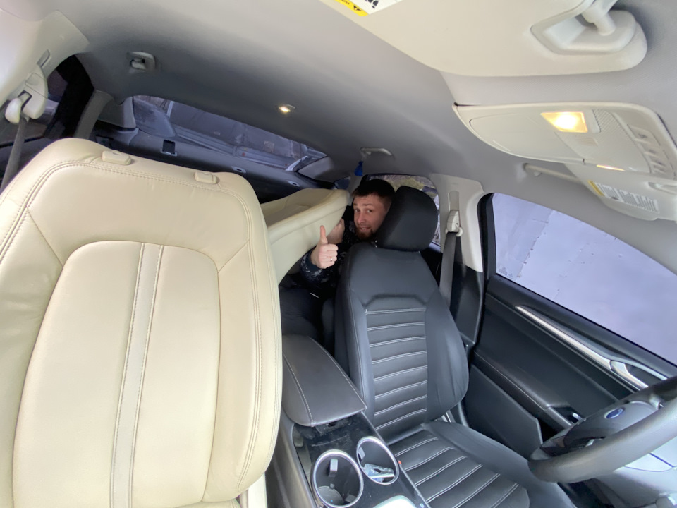 #22 Шкіряний салон від Linсoln MKZ into Ford Fusion USA 1