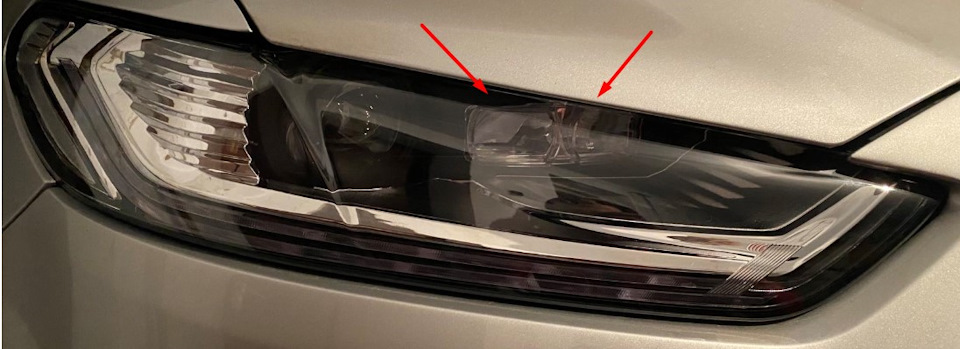 #5 Китайські LED фари на Ford Fusion дорест 2
