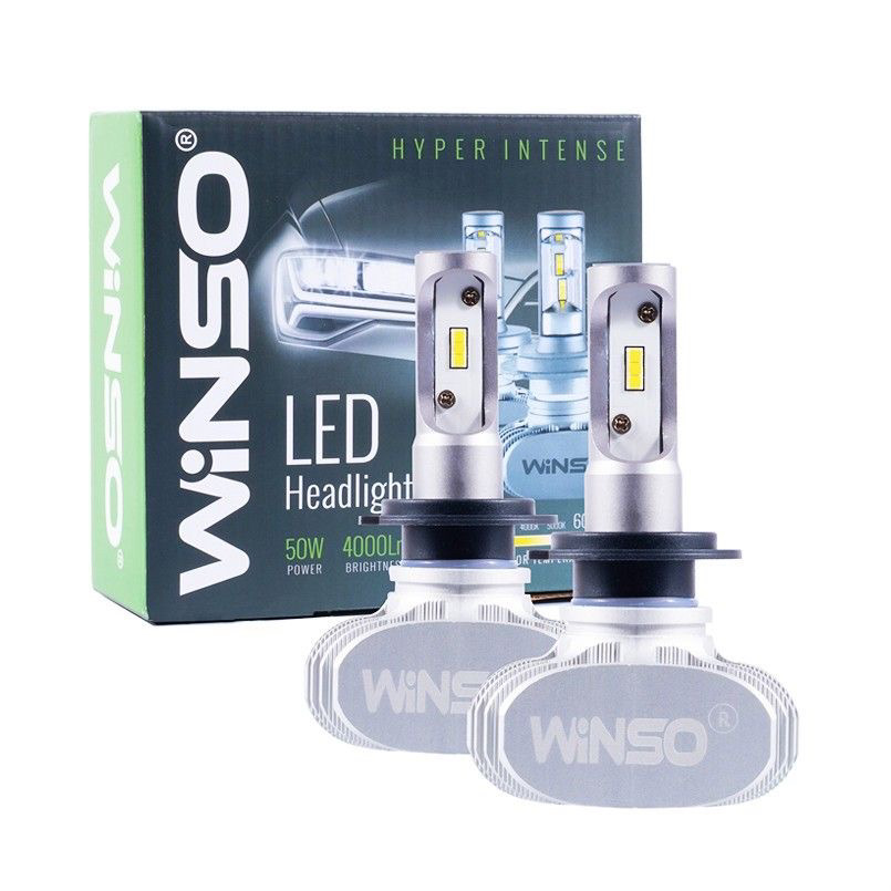 #7 LED лампи в китайські LED фари 1