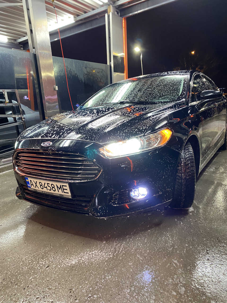 Встановлення ПТФ Ford Fusion 5