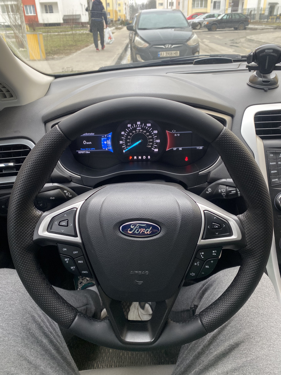 Заміна + перешивши керма Ford Fusion 3