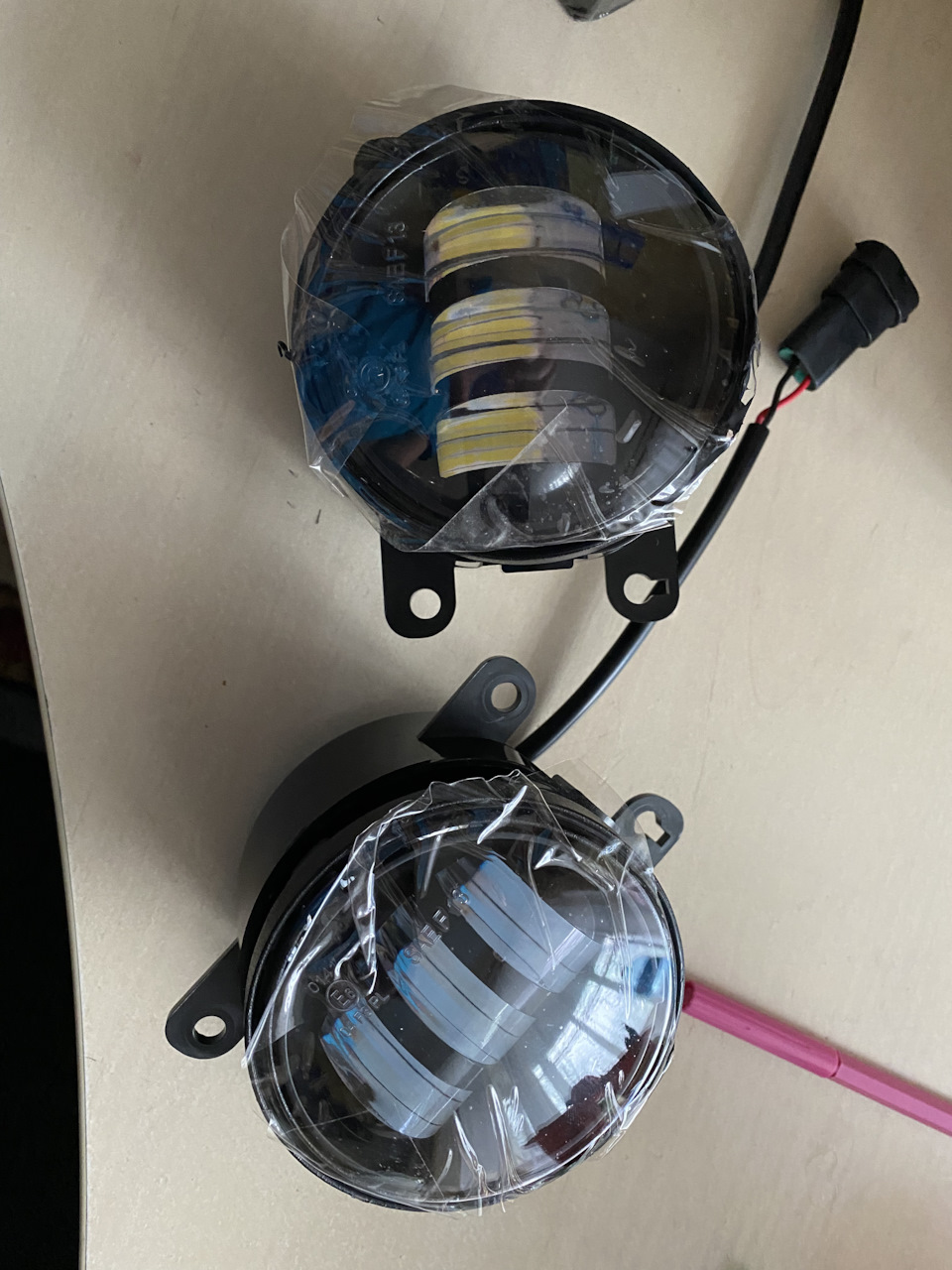 Встановлення Led ПТФ 4