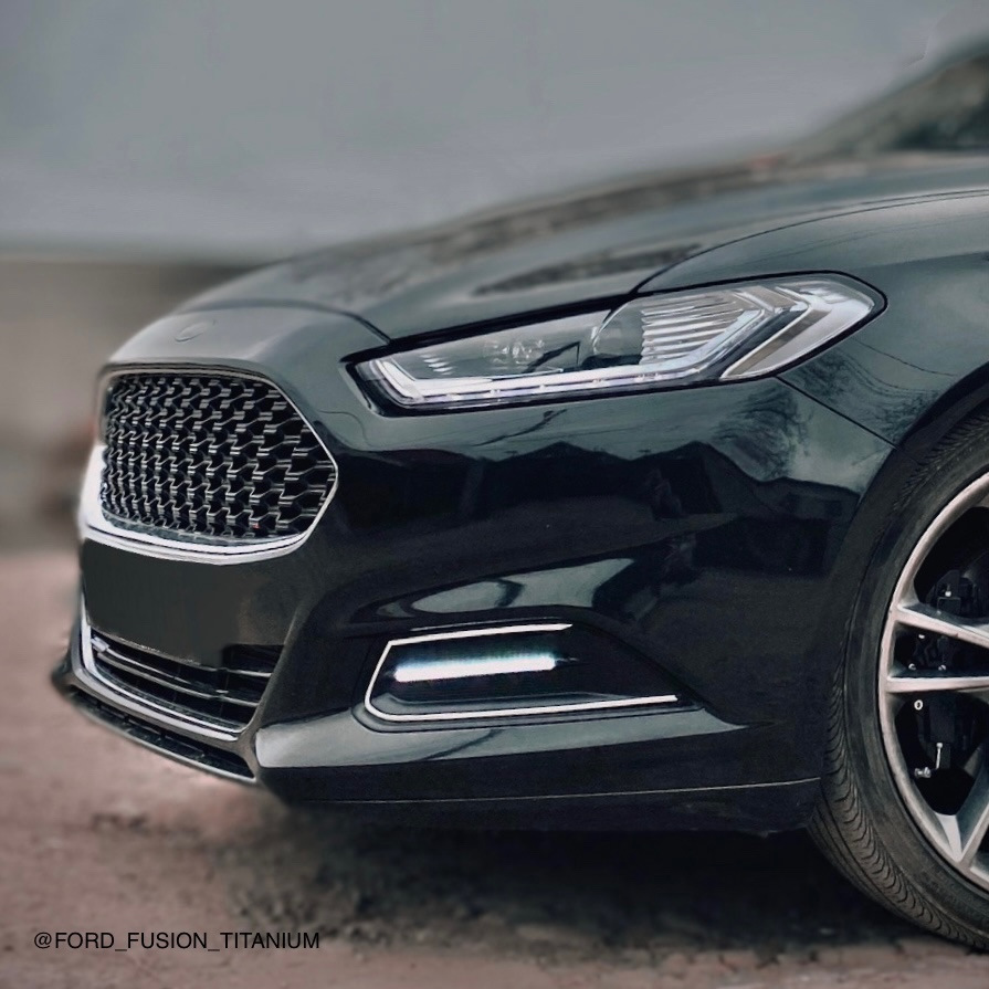 ◾️Кастомні ПТФ-ДХО на Ford Fusion America 3