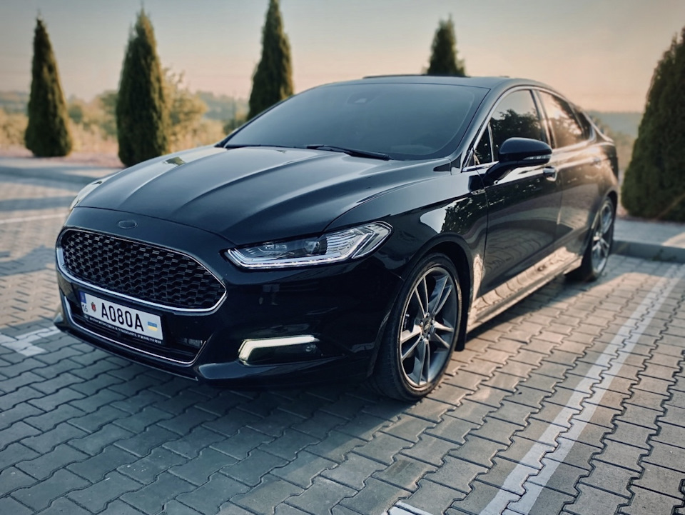 ◾️Кастомні ПТФ-ДХО на Ford Fusion America 2