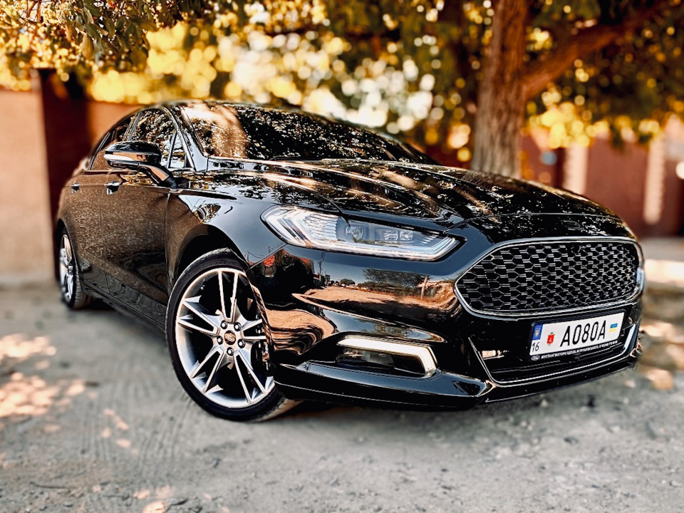 ◾️Кастомні ПТФ-ДХО на Ford Fusion America 1