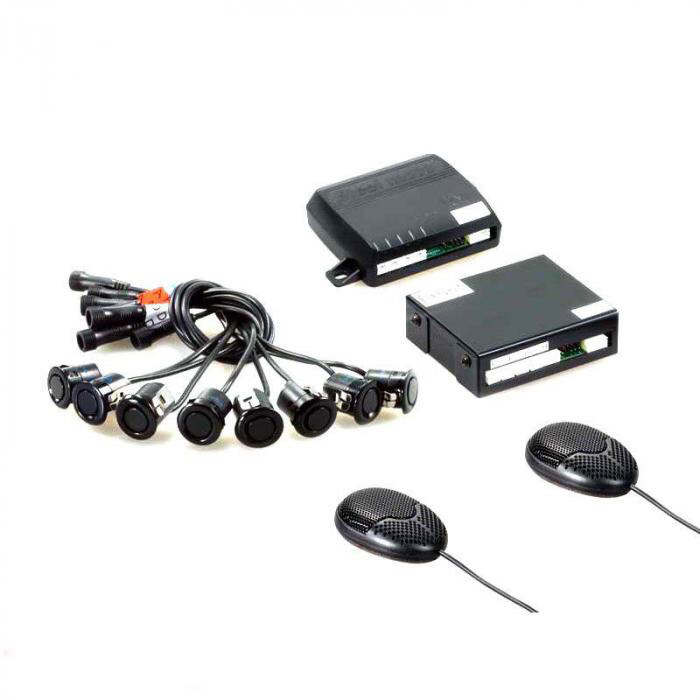 Паркувальний радар STEELMATE SM PTS810V2 black + тонування 2