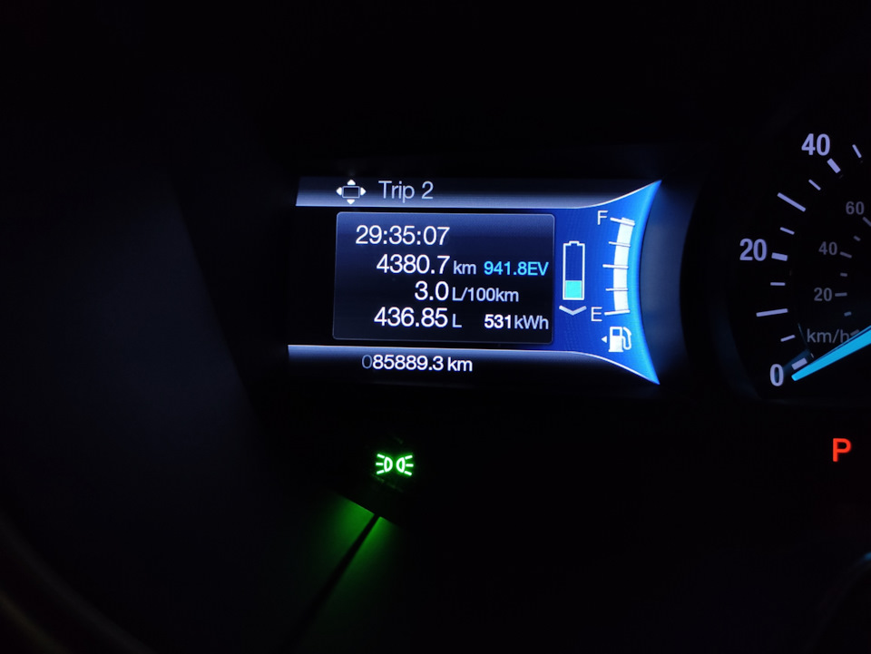 Рік володіння Ford fusion energi 2