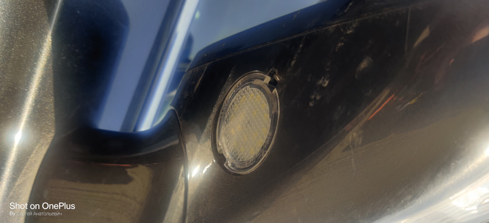 Апгрейд в LED, підсвічування ввічливості (бокові дзеркала) 4