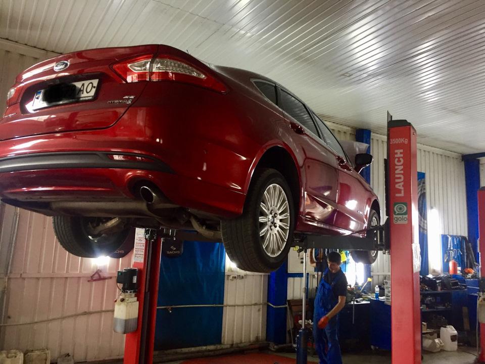 Заміна мастила в E-CVT та чищення кондиціонера 2