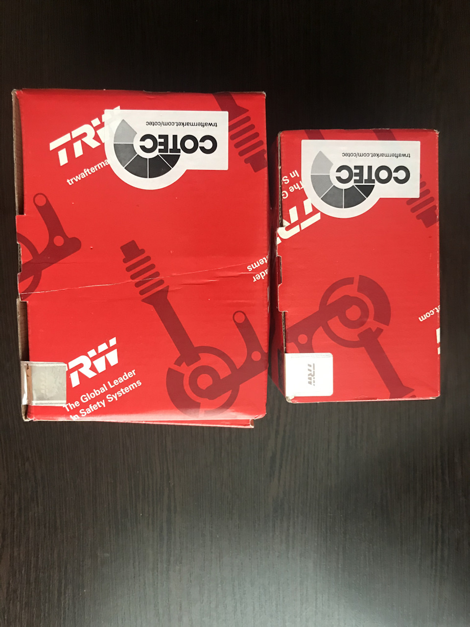 Купив колодки TRW у коло 2