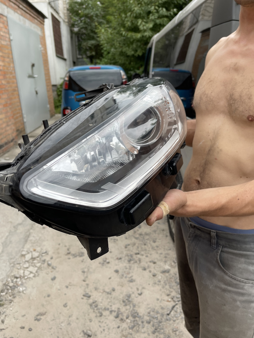 Фари Тайвань DEPO+Xenon+LED 1