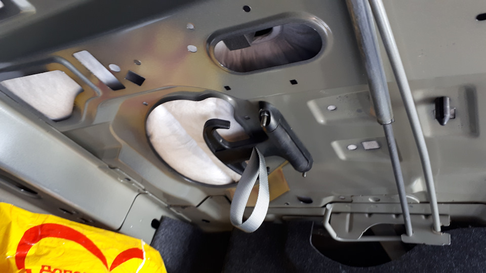 37.Ford Fusion (America) SE 1,5T EcoBoost: Cargo Trunk Bag (крючок) в багажник от Volkswagen для FORD. 2
