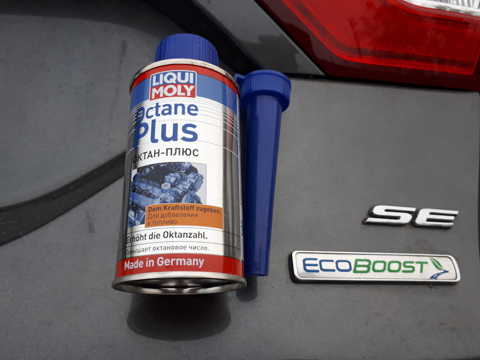 42.Ford Fusion (America) SE 1,5T EcoBoost: Присадка в паливо Liqui Moly Octane Plus. 1