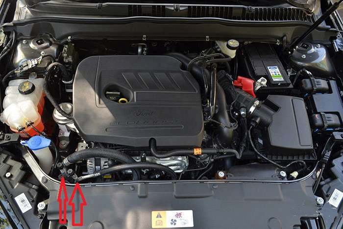 46.Ford Fusion (Америка) SE 1.5T EcoBoost: Заміна фреону R-134a в кондиціонері. 1