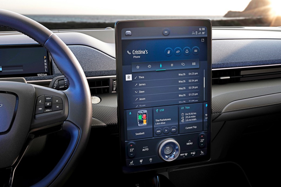 52.Ford Fusion (America) SE 1,5T EcoBoost: Установка Sync 3. 1