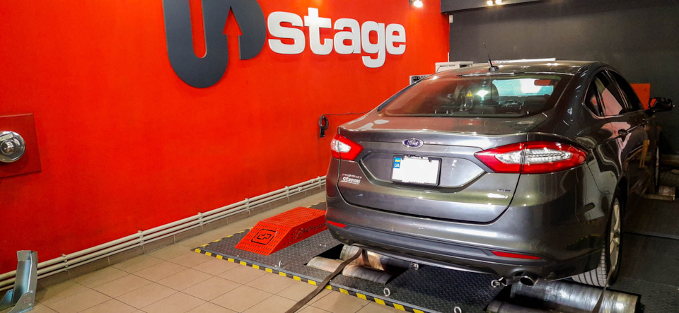 53.Ford Fusion (America) SE 1,5T EcoBoost: Замер мощности на dyno stand. 5