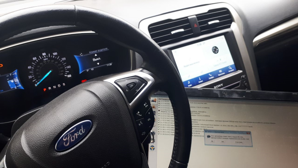 72.Ford Fusion USA, SE 1,5T EcoBoost: Заміна АКБ на Exide Premium 6СТ-61 Євро (EA612) ACC 600A. Forscan прописуємо АКБ та скидання системи моніторингу батареї BCM. 4