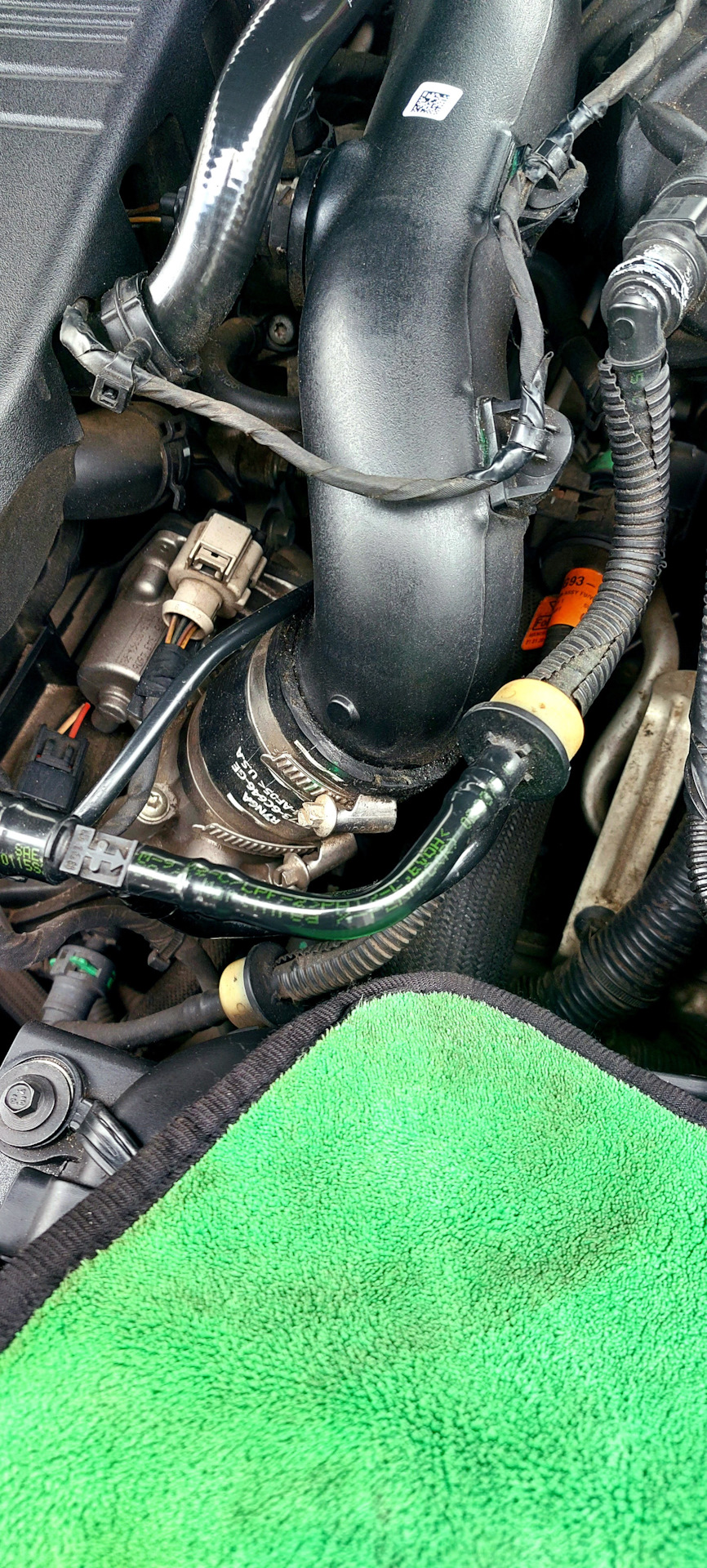 76.Ford Fusion USA, SE 1,5T EcoBoost: Очищення масловідстійника або як дістатися масловідділювача. Як це працює? 5