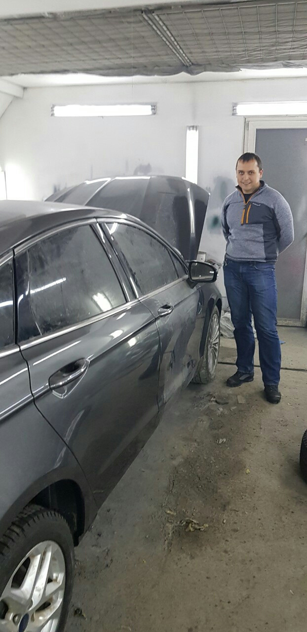 Забрав з малярки, фінальне складання. 2
