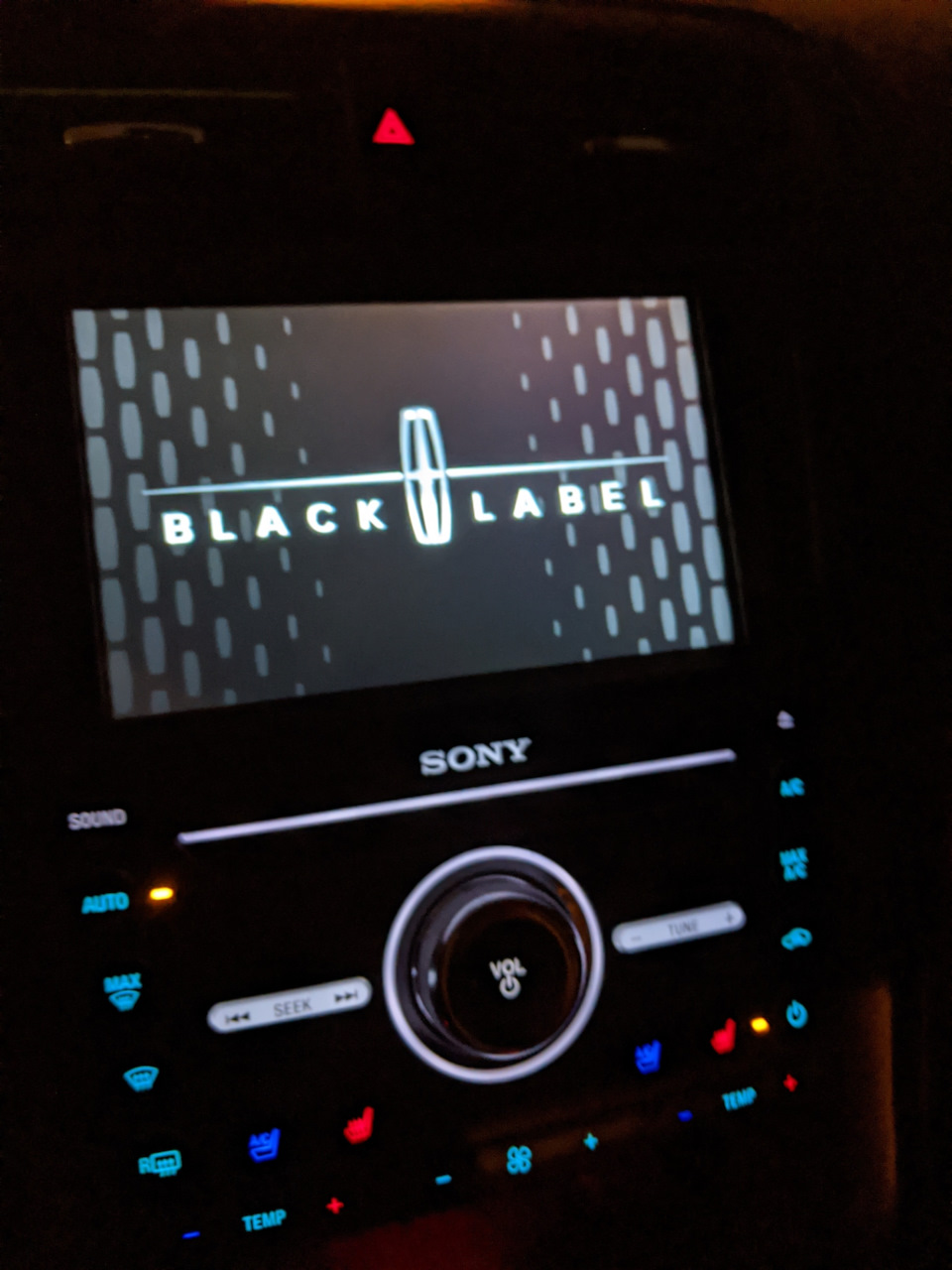 Sync 3.3 Black label 1