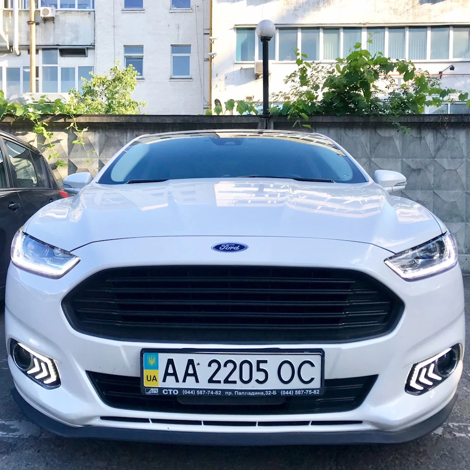 ford dynamic led, заміна штатної оптики