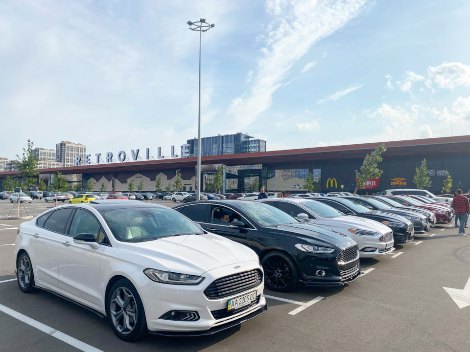 Сходка Ford Fusion Club Ukraine у ​​Києві 2