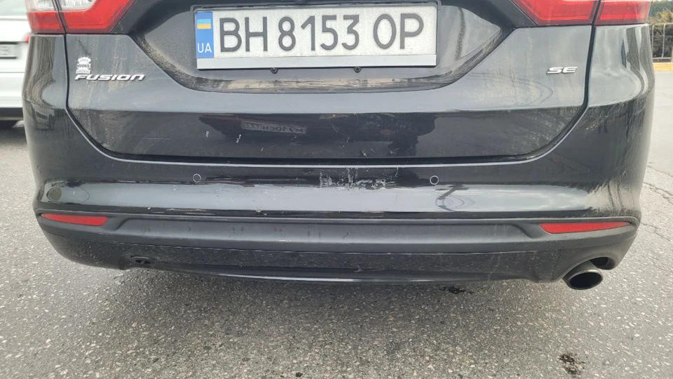 Покраска бампера и удаление ката