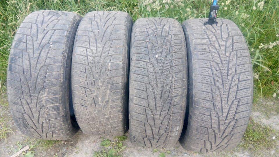 Гумка на зимку! 235/55/r17 Kumho 1