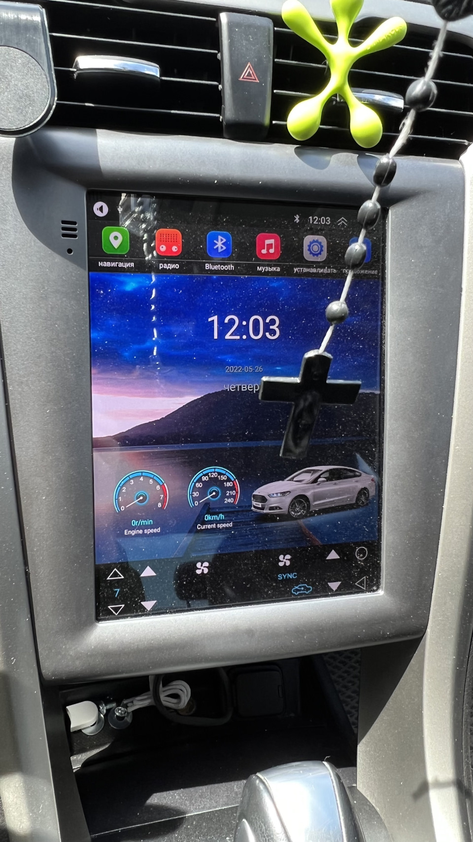 Tesla style магнітола 1